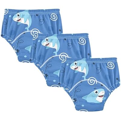 Toddler Potty Training Underwear Cotton Absorbent Soft Baby Girl Boy Potty Training Pant 2T-5T