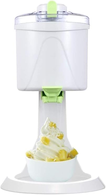 Ice Cream Maker Automatic Mini Fruit Soft Serve Ice Cream Machine for Home Electric DIY Kitchen