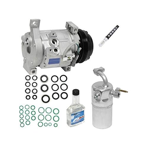 AC Compressor Kit - Compatible with 2003-2009 Hummer H2 with 10S Compressor, with Fixed Orifice Tube, without Diode