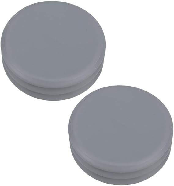 HEALLILY 2pcs Silicone Coffee Air Blower Cleaning Tool Compatible with Niche Zero Duo Grinder Grey Silicone Coffee Bellow for Home Machine Maintenance