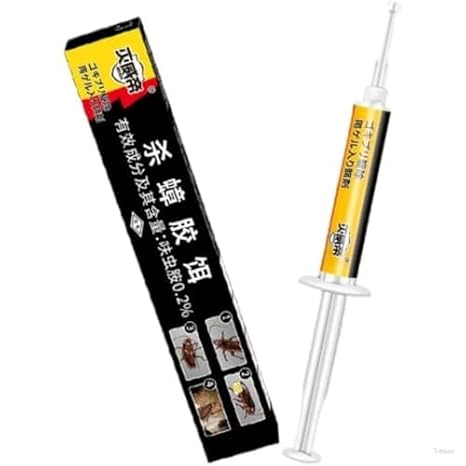 Cockroach Gel Bait Set with Powerful Insect Repelling Cockroaches and White Ants Disinfecting for Indoor Kitchen Bedroom 10pcs,a