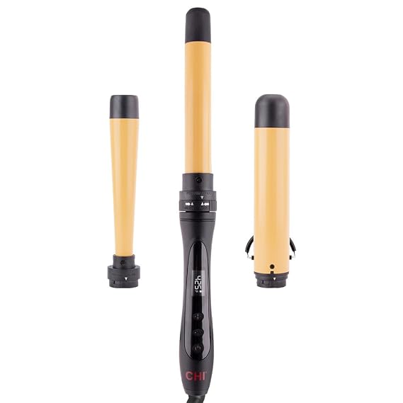 CHI Interchangeable Curling Wand, 1" & 1.5" Barrel