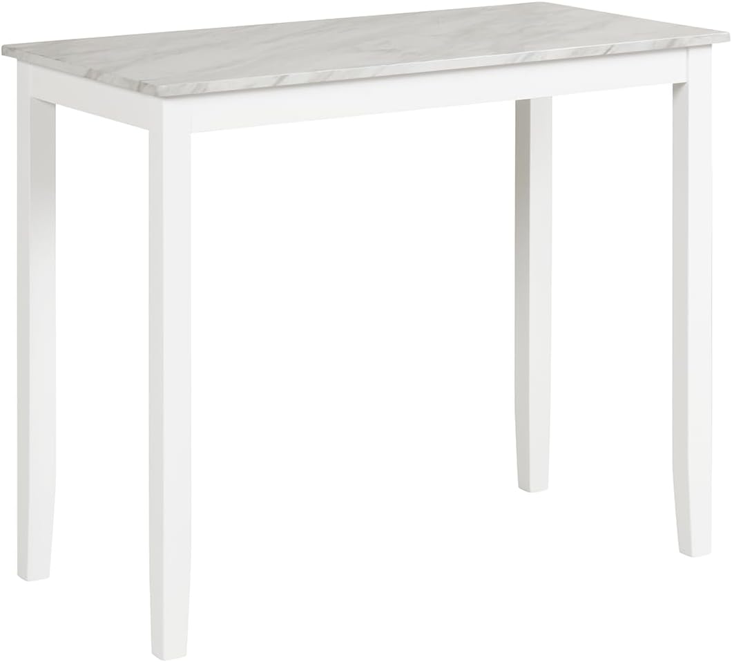 Angel Line Cambridge Counter Table, WhiteGray