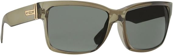 VonZipper Elmore Sunglasses Gloss Olive with Grey Polarized Lens 61mm