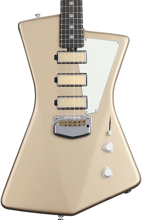 Ernie Ball Music Man St. Vincent Goldie Electric Guitar - Cashmere