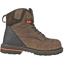 Hoss Men's Carson 6 Inch Soft Toe Work Boots