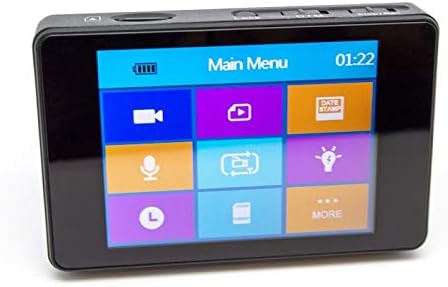 PV-500 ECO 2 Analog Button Camera Touch Screen DVR with Mini 520 Resolution Button Covert Camera Kit BU-19+ Secret Shopper Personal Security