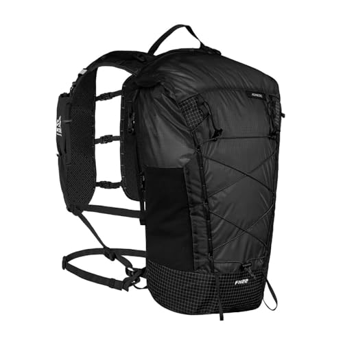 AONIJIE 22L Hiking Backpack, Multifunctional Lightweight Outdoor Sport Travel Daypack for Camping, Climbing, Touring Full Black