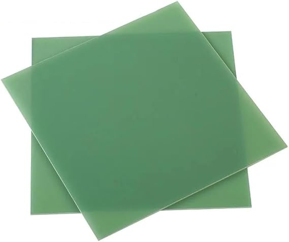 1pcs Fiberglass Sheet G10 Light-Green Epoxy Plate, 3240 Epoxy Resin Board FR-4 Glass Fibre for 3D Printer 0.5mm 1 1.5 2 3 4 5mm Thick (Size : 235x235MM, Color : 2MM)