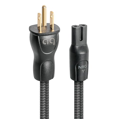 AudioQuest NRG-Y2 Power Cable 2m, 1 x C7 > 1 x 3-Prong Wall Plug