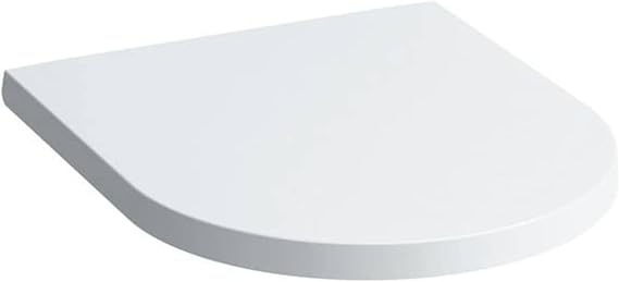 Kartell Toilet Seat Replacement with Removable Soft-Close Mechanism, White