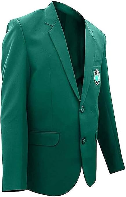 Golf Green Tournament Blazer Coat Jacket | Lightweight Cotton Sports Jacket