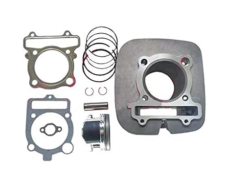 Cylinder Piston Gasket Set Fits for Yamaha Big Bear 400 (2000-2012) Yamaha Kodiak 400 (1993-1999)
