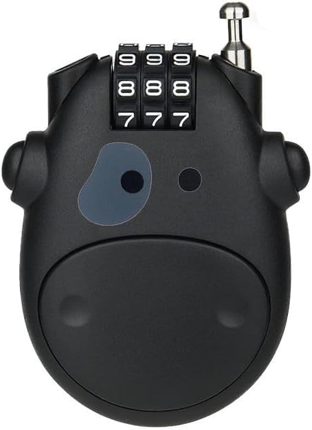 Telescopic 50mm Extending Encrypted 3 Digit Locker Luggage Helmet Lock cin528sy