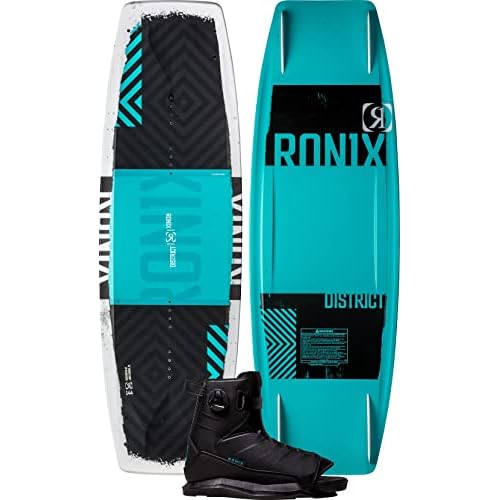 Ronix Wakeboard Package 138 - District Wakeboard w Anthem Boa Boot - 10.5-14.5