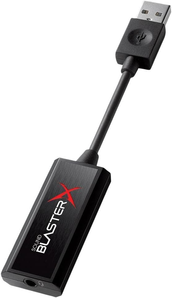 Creative Sound BlasterX G1 7.1 Portable HD Gaming USB DAC and Sound Card 70SB17100000 141