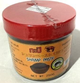 SHRIMP PASTE Shrimp Paste Gupi 17.6 oz 500 g Product of Thailand Toothpaste Clay, Unflavored