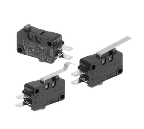 D3V-16-1C5,Basic/Snap Action Switches Miniature Basic Switch