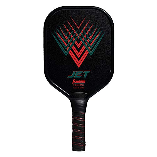 Franklin Sports Pickleball Paddle - Titus  Jet Aluminum Plated Paddles - USA Pickleball USAPA Approved Paddle