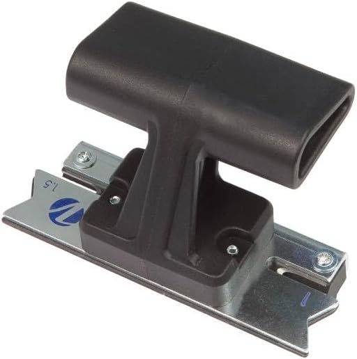 Virutex RP28 Edge Banding Trimmer & Scraper Tool, Handheld Profile Scraper for PVC ABS Melamine, Removes Glue Residue, Up to 1.5 mm, Professional Woodworking Finishing Tool
