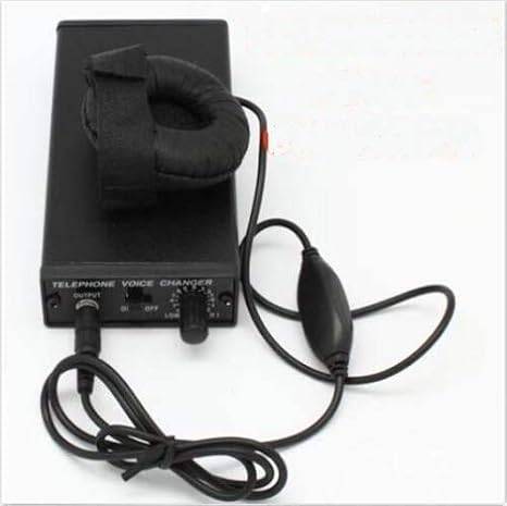 Telephone Voice Changer Professional Disguiser Phone Transformer Spy Bug Change