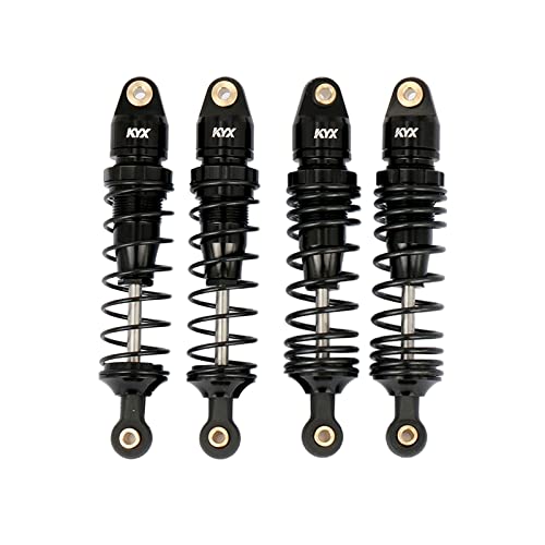 KYX Racing CNC Machined Aluminum Front Rear Suspension Ultra Shocks Upgrades Parts Accessories for RC Crawler Car Traxxas 110 Drag Slash 1967 C10