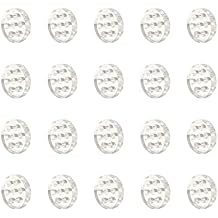 Honbay 20PCS High Borosilicate Glass Screens Filters with Holes Honeycomb Holes Filter Screen (8mm)