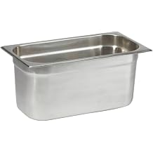 Paslanmaz Çelik Gastronom/gastronorm Küvet Gn 1/3-150 (32,5 X 17,6 X 15 CM)