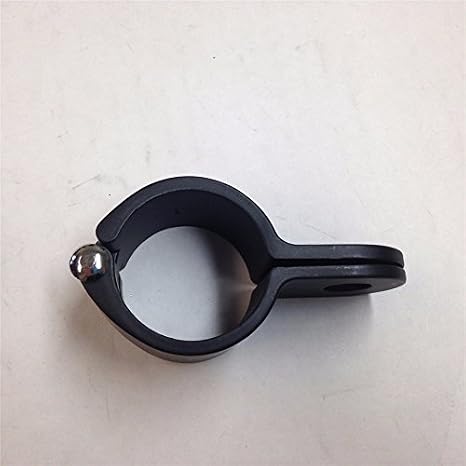 SMT-Black 1" Crash Bar Mount Longhorn Footpeg Clamps Replacement [B017QP772A]