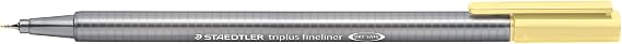Staedtler 334-13 Triplus Fineliner Vanilla 0.3 Mm
