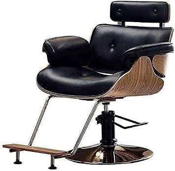 Hair Cutting Salon Chair Styling Chairs Booster Seat Beauty Hydraulic Barber Chair Barber Chair Salon Hairdressing Hydraulic Fashion Barber Chair Salon Styling Beaut(Black-C