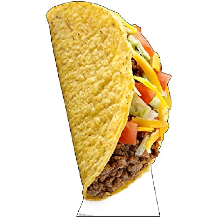Cardboard People Taco Life Size Cardboard Cutout Standup