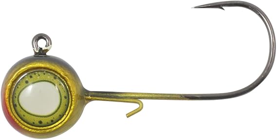 Northland Fishing Tackle Deep Vee Jig - Precision Keel Design for Fast Sinking and Straight Tracking - Available in 16 Colors and 4 Sizes