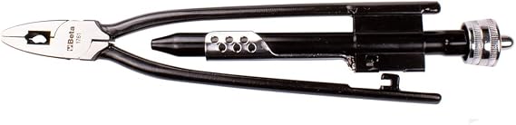 Beta 1761 Wire Twisting Pliers with Automatic Return | AutomaticReturn Safety Wire Twister | Fast, Consistent Wire Securing | Aviation, Automotive, Racing & Industrial Maintenance