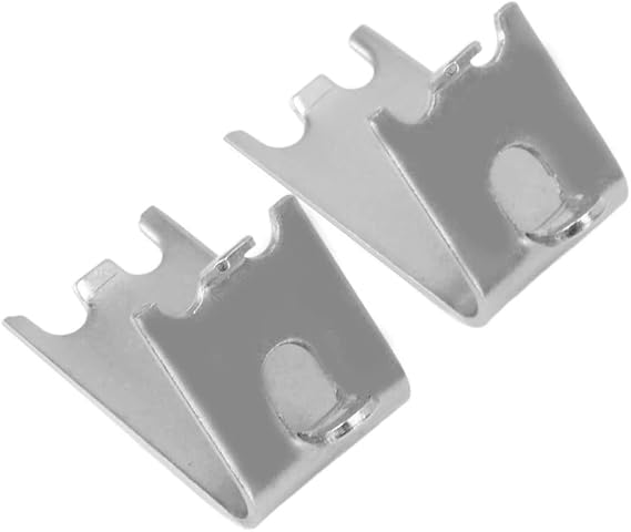 Freezer Shelf Clip, 920158 Freezer Shelf Clips 304 Stainless Steel Square Fridge Cooler Shelf Support Clips Replacement Part for Commercial Refrigerator