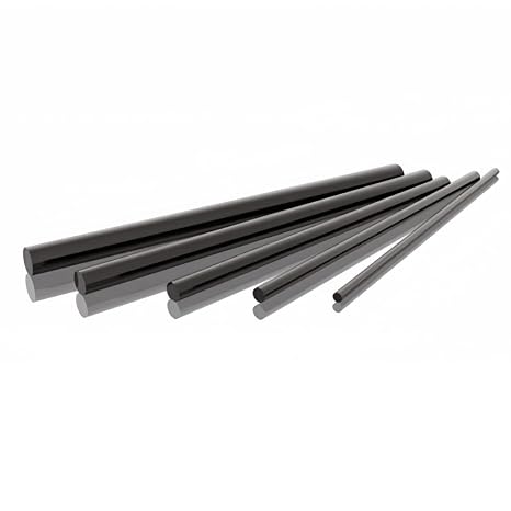High Purity Glassy Carbon Rod Sheet Electrode Inert Material for Lab Research (4mm 5mm)