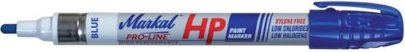 Markal 96960 Medium Pro-Line HP Paint Markers, 1/8", White