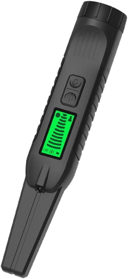 360 Degree Metal Detector Adjustable Sensitivity Small Design for Narrow Space