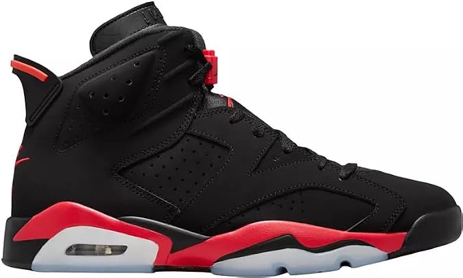 Jordan Air 6 Retro Infrared Salesman Black Crimson Men's Size 14