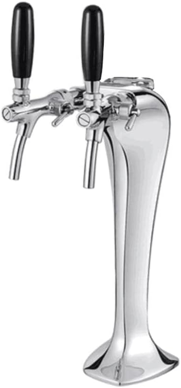 Bull Outdoor Products 17950 Kegerator Double Tap w/Bull Logo Pulls for Outdoor Grilling, Cooking and BBQing