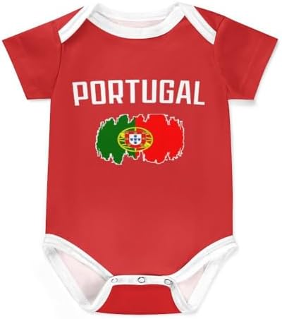 Gkqgzz Soccer Baby Jersey Soccer Romper Outfit for Baby Boys & Girls,2024 Soccer National Team Baby Bodysuit