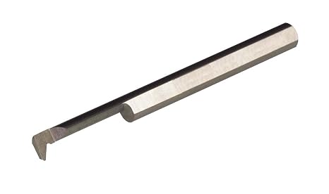 THINBIT PT21BRE MICROBIT TiAlN Coated Solid Carbide Profiling Tool, .125" Minimum bore, .425" Reach, Standard Elliptical Neck with .052" Projection and 1/8" Shank