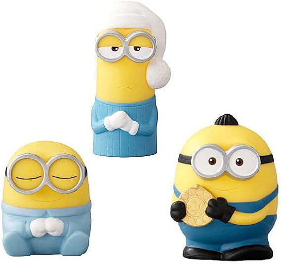 Friends Minion 2 Assorted Set of 3 4. Kevin / Pajamas, 5 Bob / Pajamas, 6. Otto