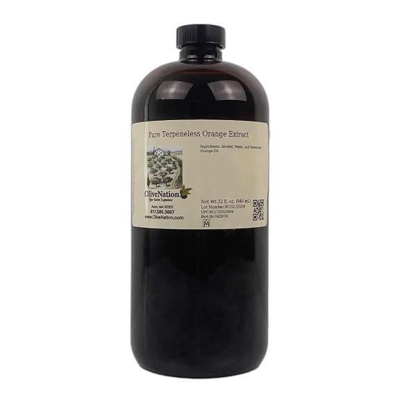 OliveNation Pure Terpeneless Orange Extract - 32 fl oz