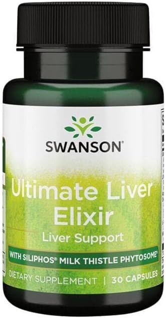 Swanson Ultra Ultimate Liver Elixir, Detox Support, 30 Capsules