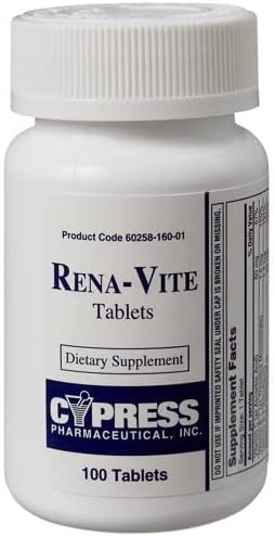 Rena-Vite Tablets, 100 Count per Bottle