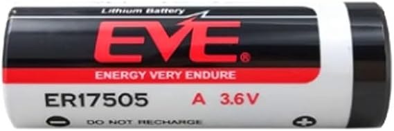 (1-Pack) EVE ER17505 3.6V 3600MAH Non-Rechargeable Lithium Battery