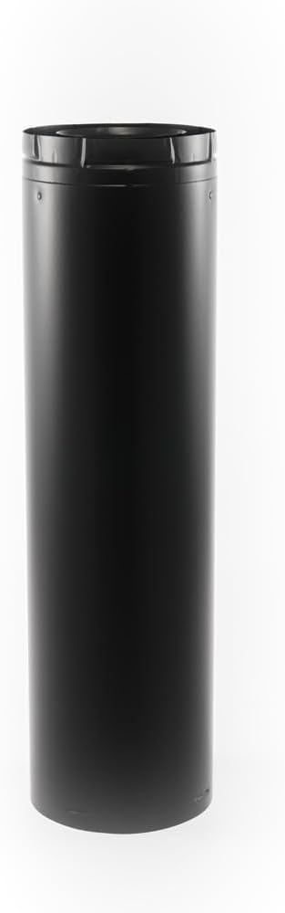 DuraVent DirectVent Pro DVA 4" x 6" Diameter 60" Length Black