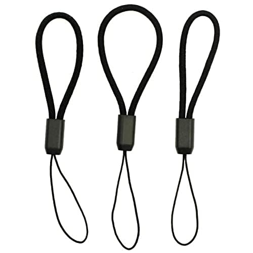 YakAttack Retractor Tethers 3 Pack | 4 Gear Safety Lanyards for Tools, Pliers, Phones & Cameras | Use with Track or Surface Mounted Retractors | Yak Attack USA-Made