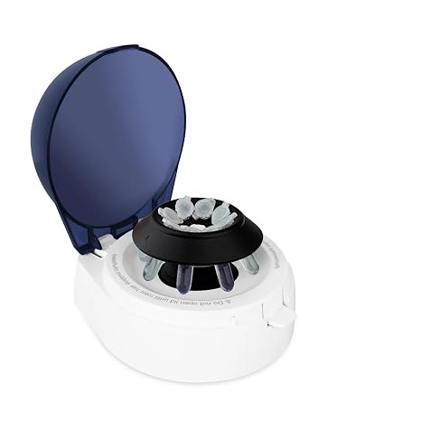 Centrifuge, Laboratory Mini Pcr Centrifuge 7000rpm Fixed Speed Medical Blood Plasma Centrifuge Mini-4K Compatible With 2mL Tube